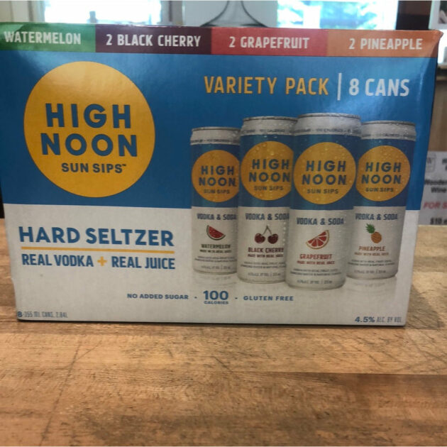 HIGH NOON  VARIETY PK 3/8PK 355ML