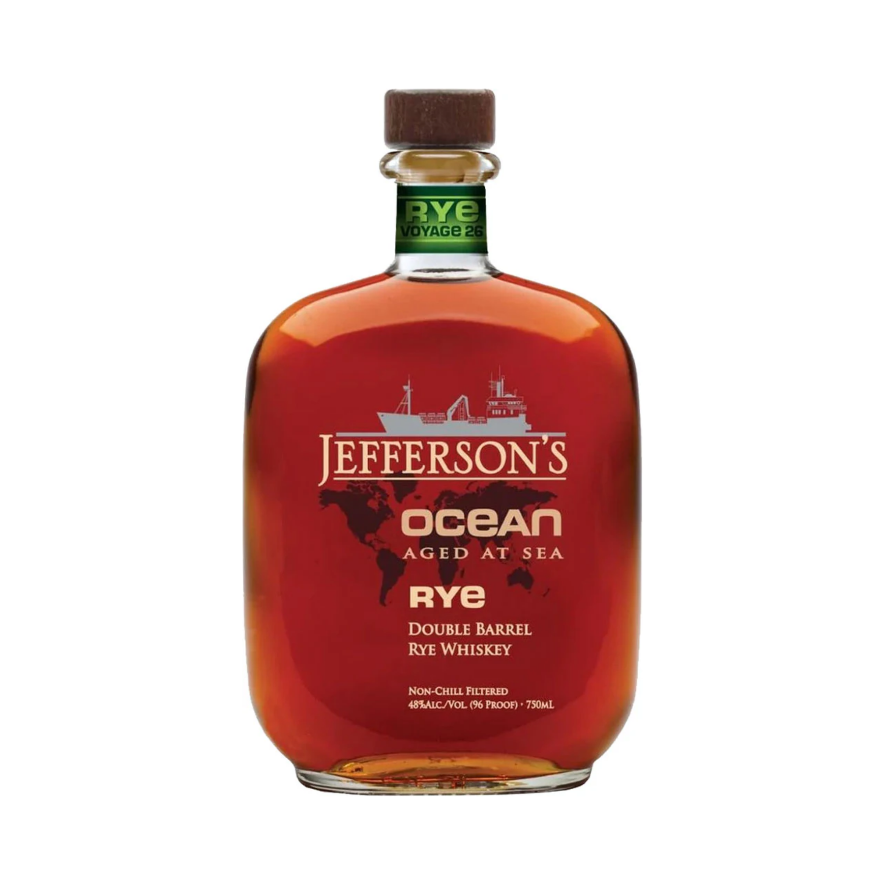 JEFFERSON RYE OCN DBL BRL 96 750ML