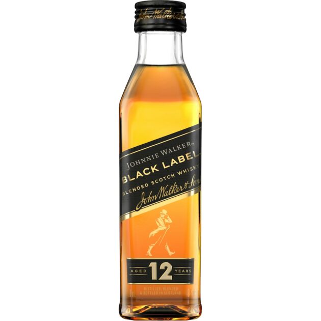 Johnnie Walker Black 80 12/10PK 50Ml