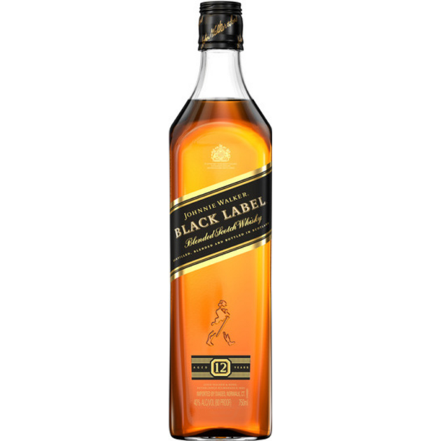 JOHNNIE WALKER BLACK 80 750ML