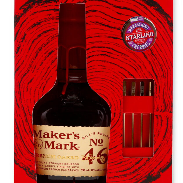 MAKERS 46 BOURBON 94 W/CKTL KIT 750ML
