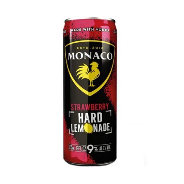 MONACO CKTL HARD STRAWBERRY CAN 12B 12Z