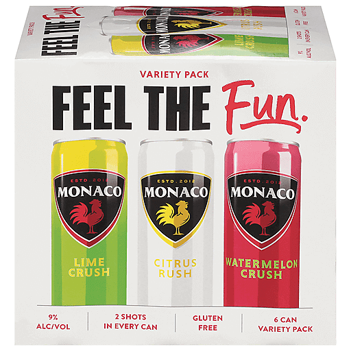 MONACO TEQ CKTL LMNADE CAN  6/4PK 12Z