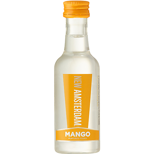 NEW AMSTERDAM VODKA MANGO 12PK 50ML