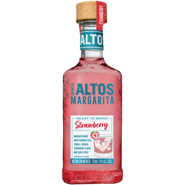 OLMECA ALTOS MARG STRAWBERRY 30 750ML