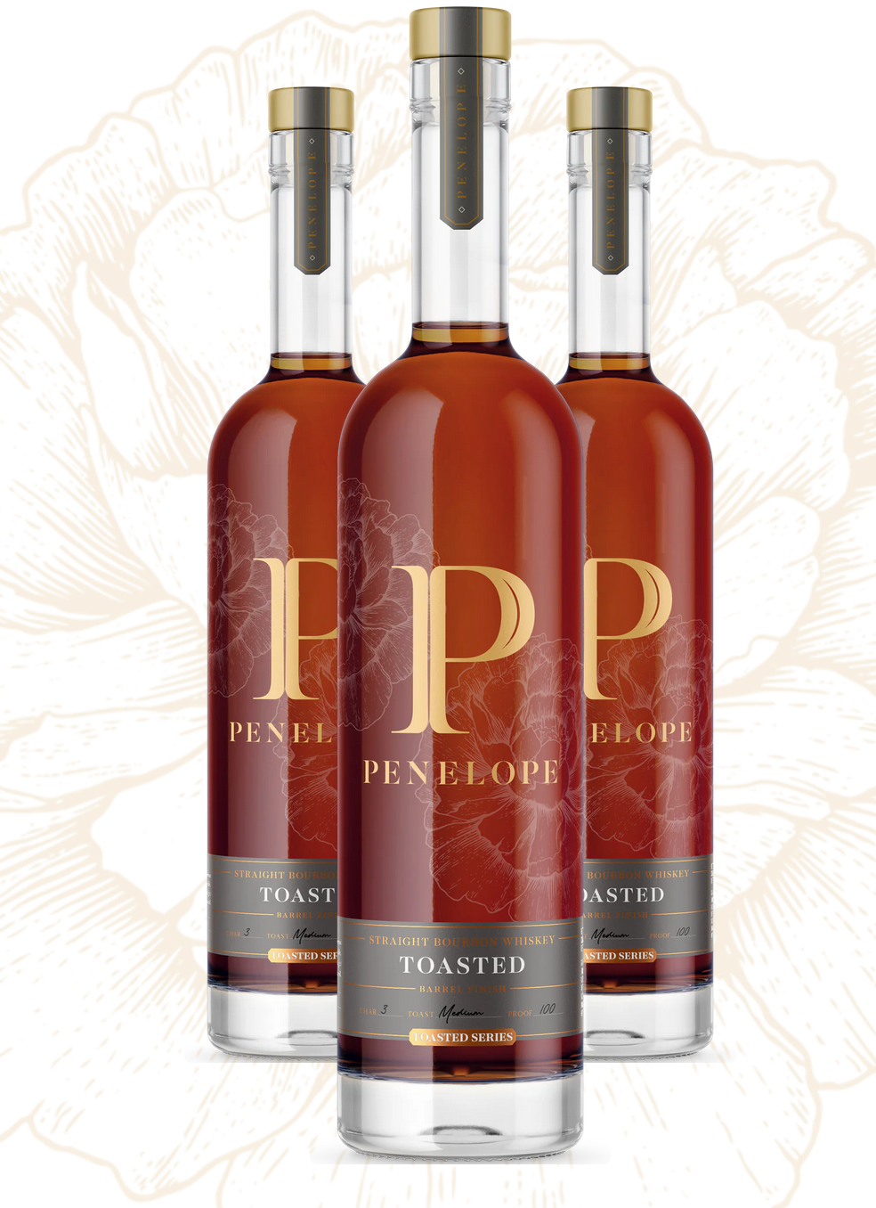 Penelope Toasted BRBN 750ML