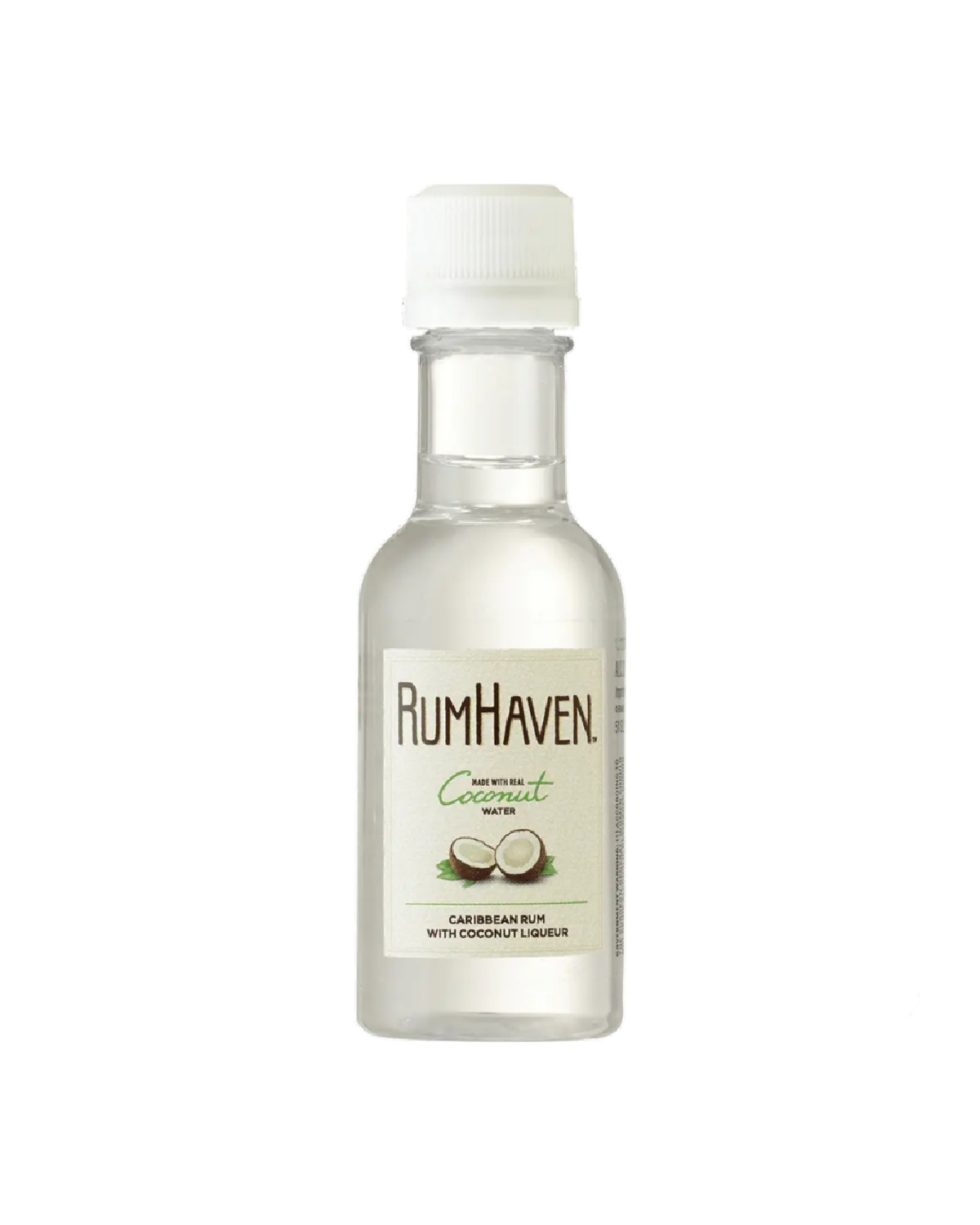 RUM HAVEN RUM COCONUT 12/SLV 50ML