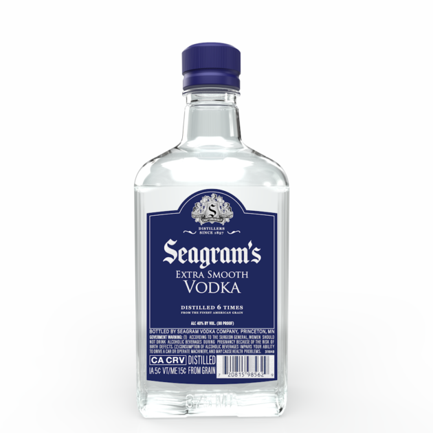 Seagrams Ex Smooth Vodka 80 12Pk 375ml