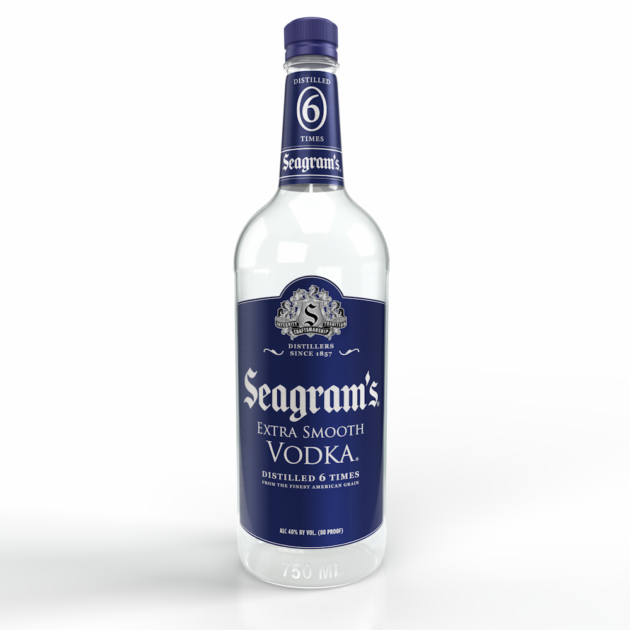 Seagrams Ex Smooth Vodka 80 750ML
