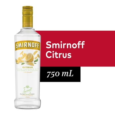 SMIRNOFF VOD CITRUS 60 750 ML