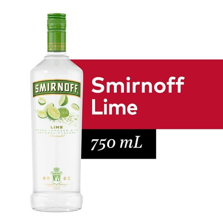 SMIRNOFF VOD LIME 70 750ML