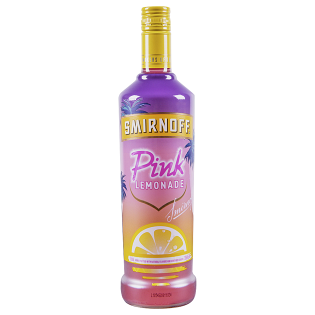 SMIRNOFF VOD PINK LEMONADE 60 750ML