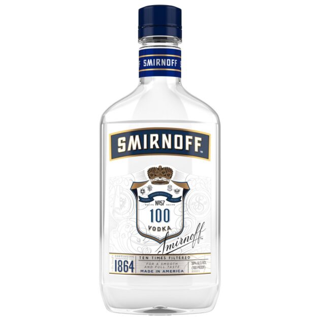 SMIRNOFF VODKA 100 PET 375 ML