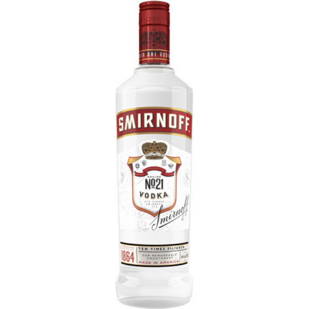 SMIRNOFF VODKA 80 750ML