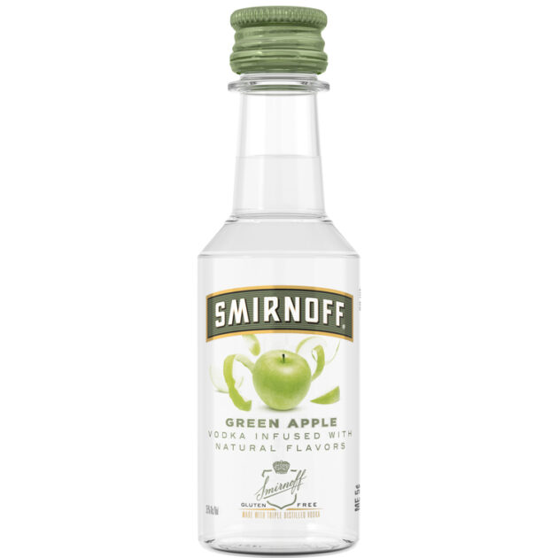 SMIRNOFF VODKA GREEN APPLE 60 PET 50ML