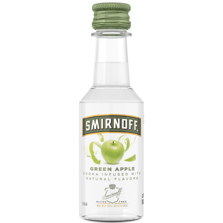 SMIRNOFF VODKA GREEN APPLE 60 PET 50ML