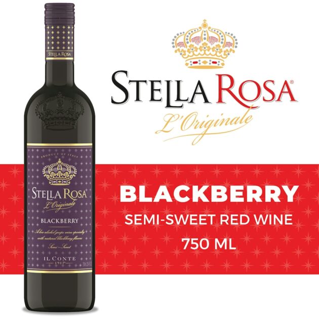 STELLA ROSA BLKBRY CHRISTMAS SLV 750ML