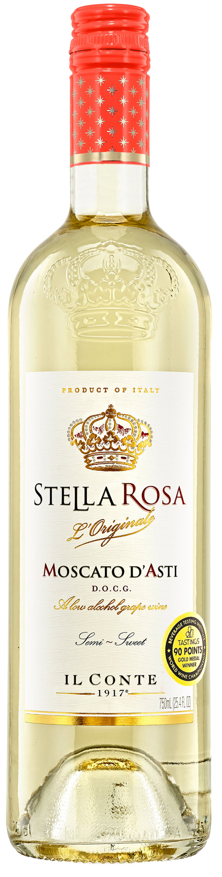 STELLA ROSA MOSCATO D ASTI NL HOLIDAYSLV SC 750ML