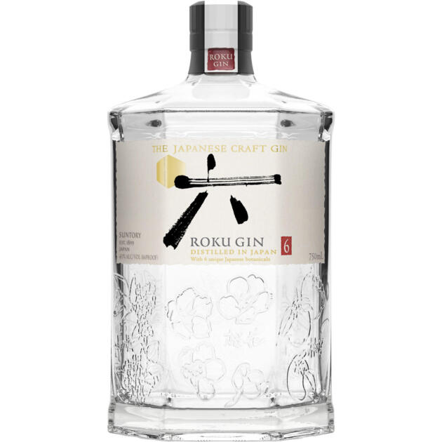SUNTORY ROKU DRY GIN 86 750ML