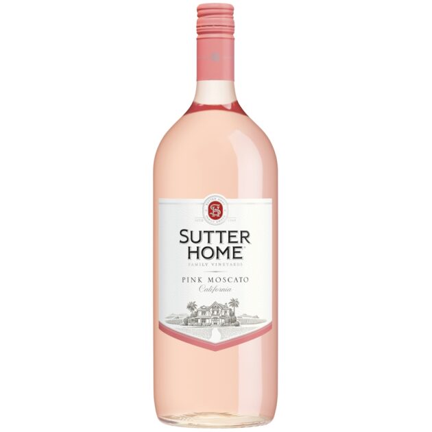 SUTTER HOME PINK MOSCATO(SC) 1.5L