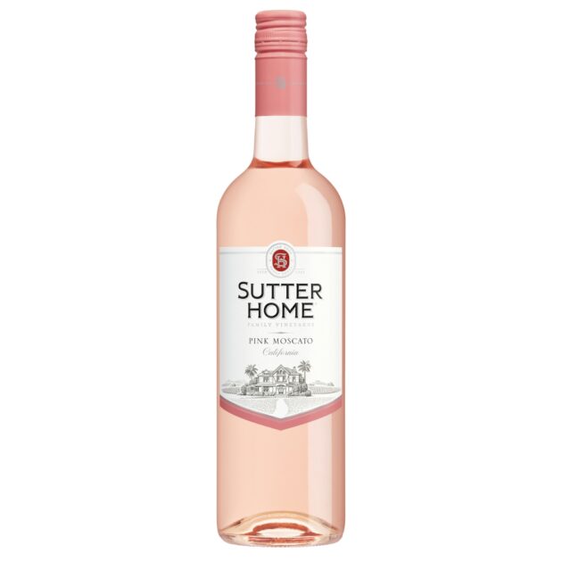 SUTTER HOME PINK MOSCATO(SC) 750ML