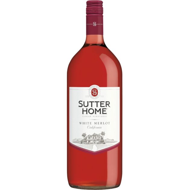 SUTTER HOME WHITE MERLOT(SC) 1.5L