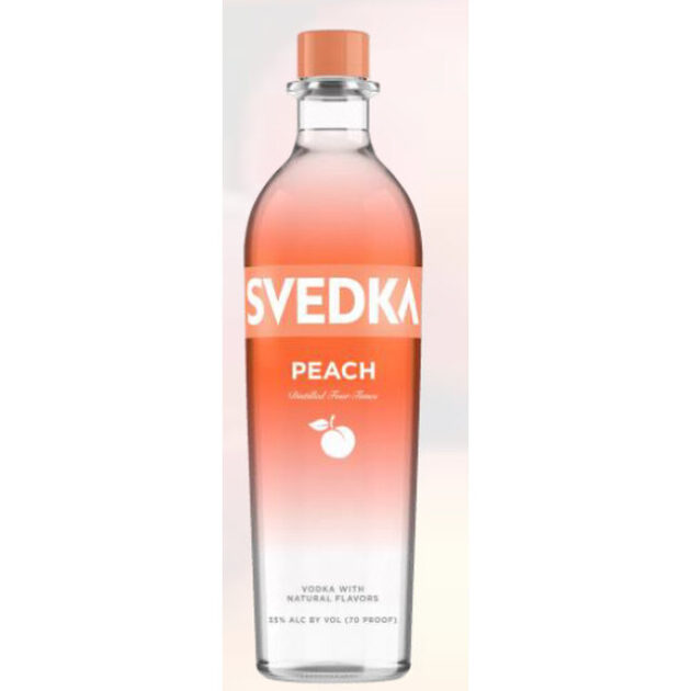SVEDKA VOD PEACH 70 750ML
