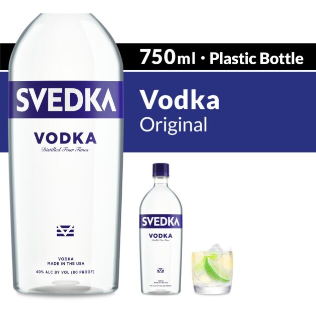 SVEDKA VODKA 80 PET