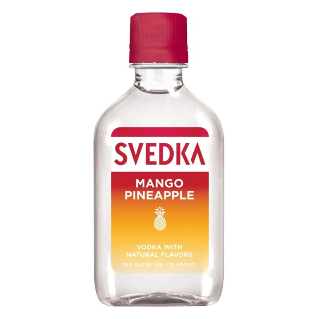 SVEDKA VODKA MANGO PINEAPPLE 70PE 12/10P SLV 50ML