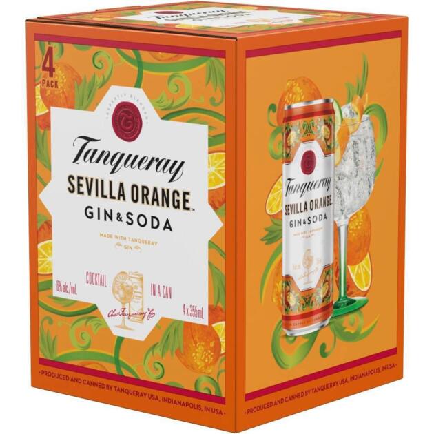 TANQUERAY CKTL SEVILLA G&S5.9CN6/4 355ML