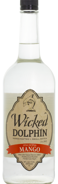 WICKED DOLPHIN MANGO RUM 750 ML